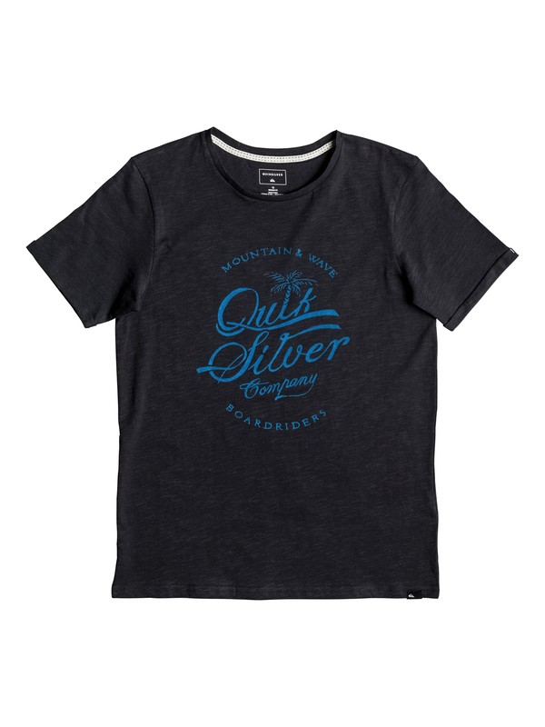 quiksilver, Slub Extention - Tee-Shirt, TARMAC (kta0) 0 Slub Extention - Tee-Shirt EQBZT03482 Quiksilver