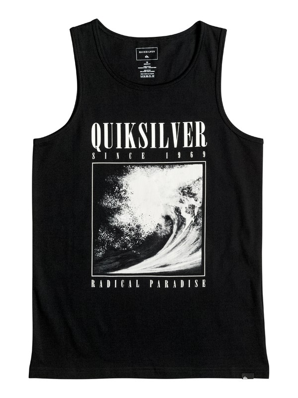quiksilver, Classic Both Sides - Haut sans manches, BLACK (kvj0) 0 Classic Both Sides - Haut sans manches EQBZT03484 Quiksilver