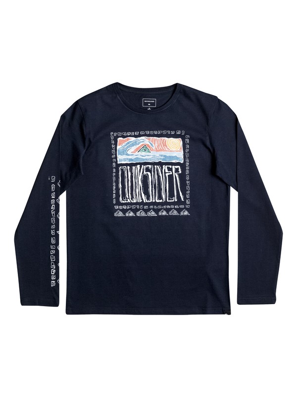 quiksilver, Classic Sunset Smoke - Tee-Shirt à manches longues, NAVY BLAZER (byj0) 0 Classic Sunset Smoke - Tee-Shirt à manches longues EQBZT03486 Quiksilver