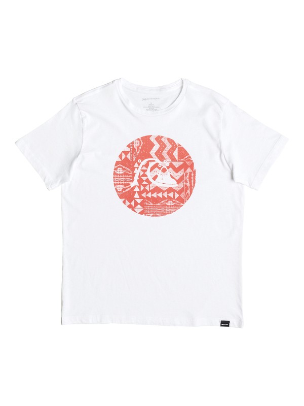 quiksilver, Circle Bubble - Tee-Shirt, WHITE (wbb0) 0 Circle Bubble - Tee-Shirt Blanc EQBZT03521 Quiksilver