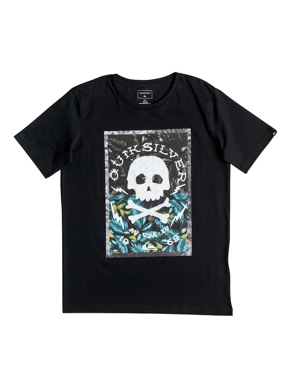 quiksilver, Classic Danger Beach - Tee-Shirt, BLACK (blk) 0 Classic Danger Beach - Tee-Shirt EQBZT03532 Quiksilver