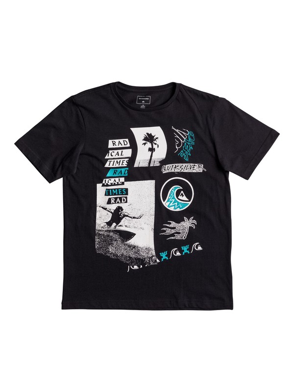 quiksilver, Classic Venice Bliss - T-Shirt, BLACK (kvj0) 0 Classic Venice Bliss - T-Shirt Black EQBZT03561 Quiksilver