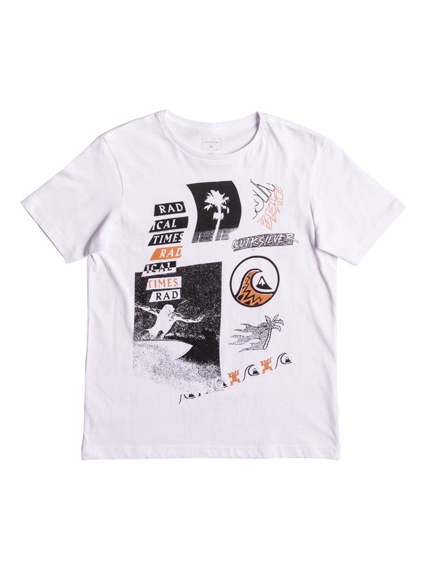 quiksilver, Classic Venice Bliss - T-Shirt, WHITE (wbb0) 0 Classic Venice Bliss - T-Shirt White EQBZT03561 Quiksilver