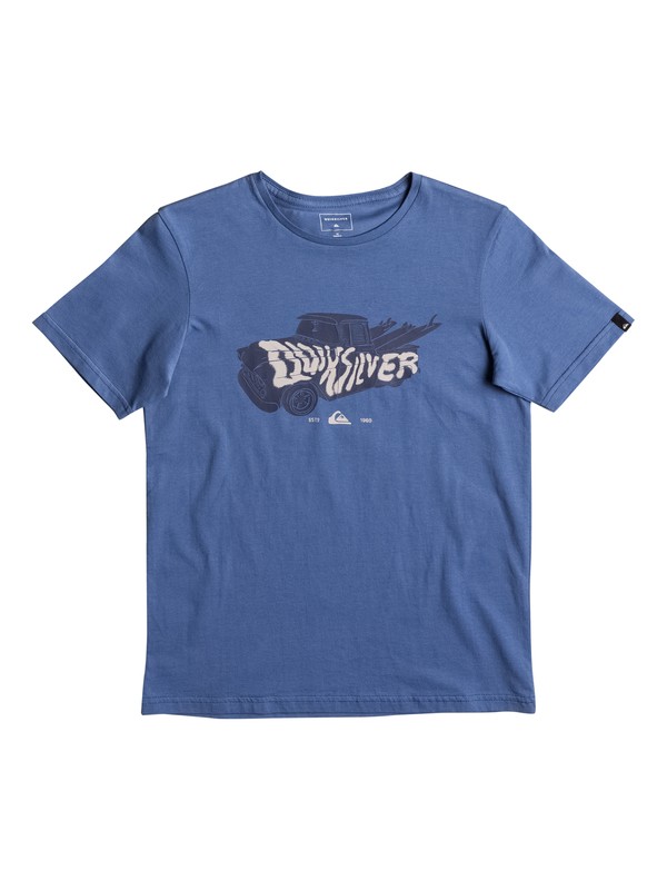 quiksilver, Classic Magic Car - T Shirt, FEDERAL BLUE (bnc0) 0 Classic Magic Car - T Shirt EQBZT03563 Quiksilver