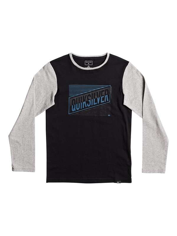 quiksilver, Colorblock Port Roca - T Shirt à manches longues, BLACK (kvj0) 0 Colorblock Port Roca - T Shirt à manches longues Noir EQBZT03575 Quiksilver