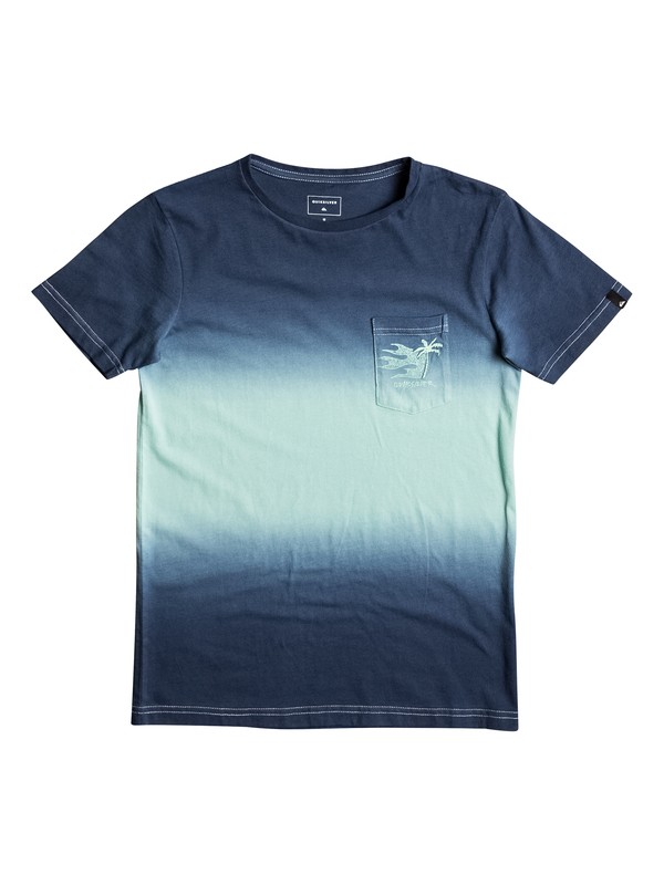 quiksilver, Deep Dye - T Shirt, DARK DENIM (brq0) 0 Deep Dye - T Shirt EQBZT03583 Quiksilver