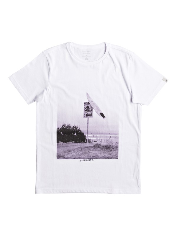 quiksilver, Classic East Smashed - Tee-Shirt, WHITE (wbb0) 0 Classic East Smashed - Tee-Shirt EQBZT03629 Quiksilver