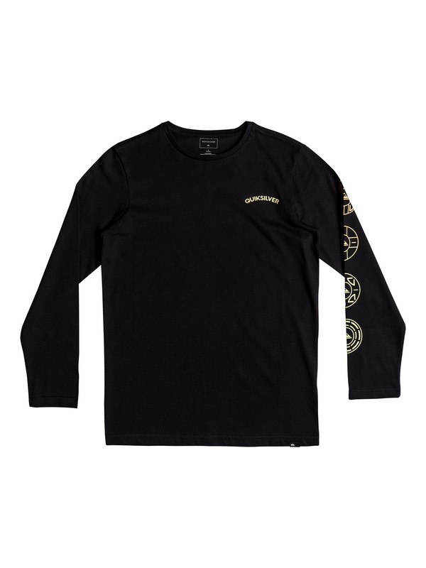quiksilver, Classic Next Steps - T-shirt manches longues, BLACK (kvj0) 0 Classic Next Steps - T-shirt manches longues Noir EQBZT03686 Quiksilver