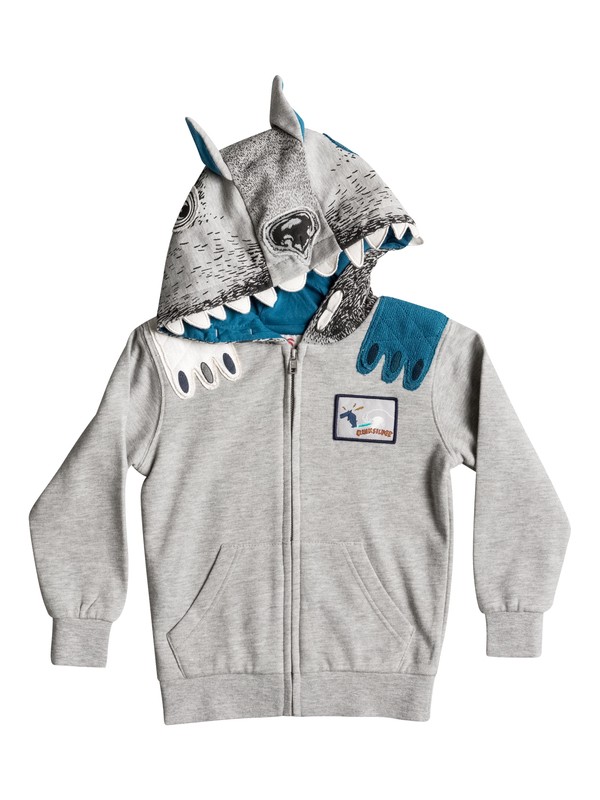 quiksilver, Ghetto Dog - Sweat à capuche zippé, LIGHT GREY HEATHER (lgh) 0 Ghetto Dog - Sweat à capuche zippé EQIFT03020 Quiksilver