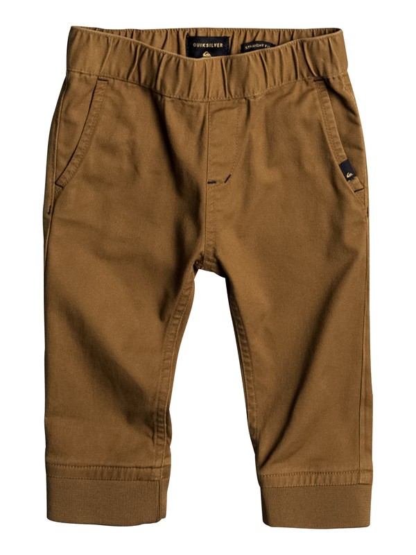quiksilver, Tapo - Pantalon de jogging en sergé, RUBBER (cpp0) 0 Tapo - Pantalon de jogging en sergé EQINP03021 Quiksilver
