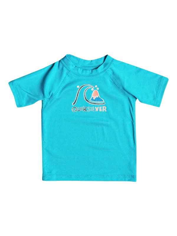 quiksilver, Baby Bubble Rashguard, HAWAIIAN OCEAN (bmj0) 0 Baby Bubble Rashguard EQIWR03000 Quiksilver
