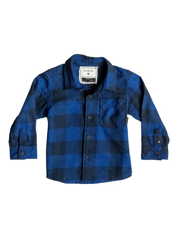 quiksilver, Motherfly Flannel - Chemise à manches longues, MOTHERFLY NAVY BLAZER (byj1) 0 Motherfly Flannel - Chemise à manches longues EQIWT03008 Quiksilver