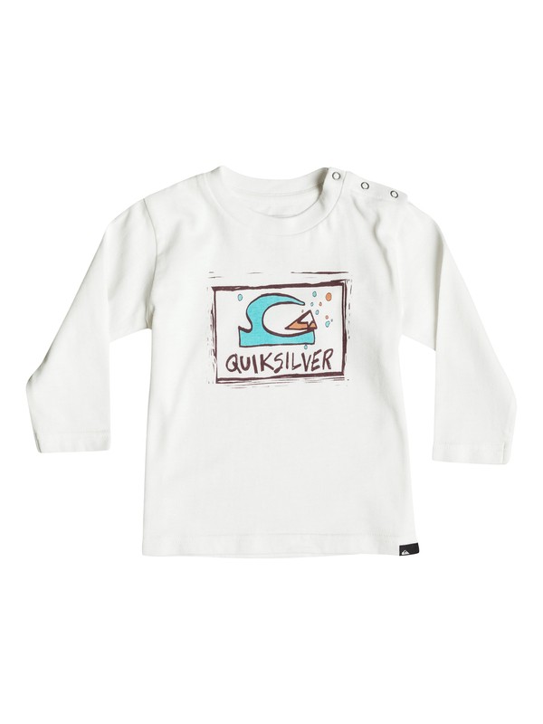 quiksilver, Carbon Bubble Dream - Tee-Shirt à manches longues, SNOW WHITE (wbk0) 0 Carbon Bubble Dream - Tee-Shirt à manches longues Blanc EQIZT03021 Quiksilver
