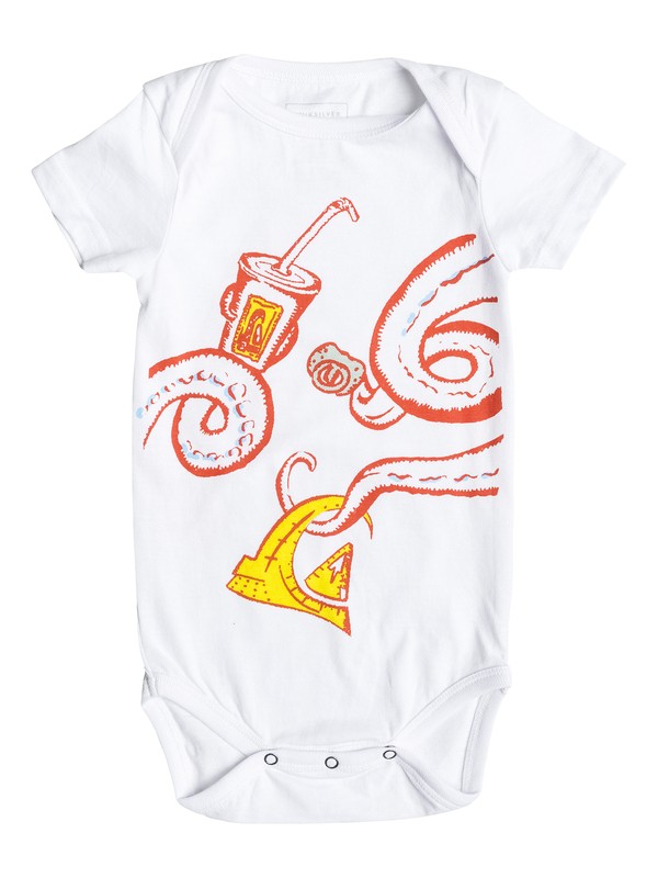 quiksilver, Body Chipirones - Tee-Shirt, WHITE (wbb0) 0 Body Chipirones - Tee-Shirt EQIZT03022 Quiksilver