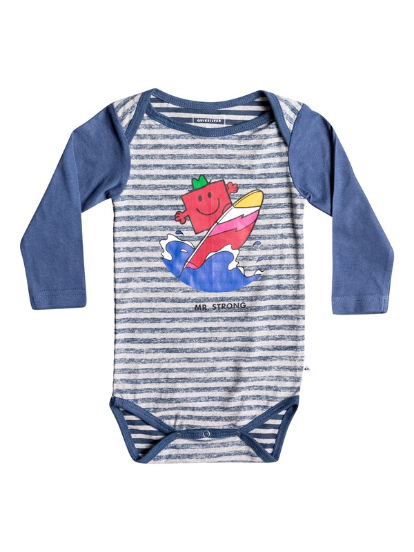 quiksilver, Боди Mr Strong, DARK DENIM (brq0) 0 Боди Mr Strong Синий EQIZT03025 Quiksilver