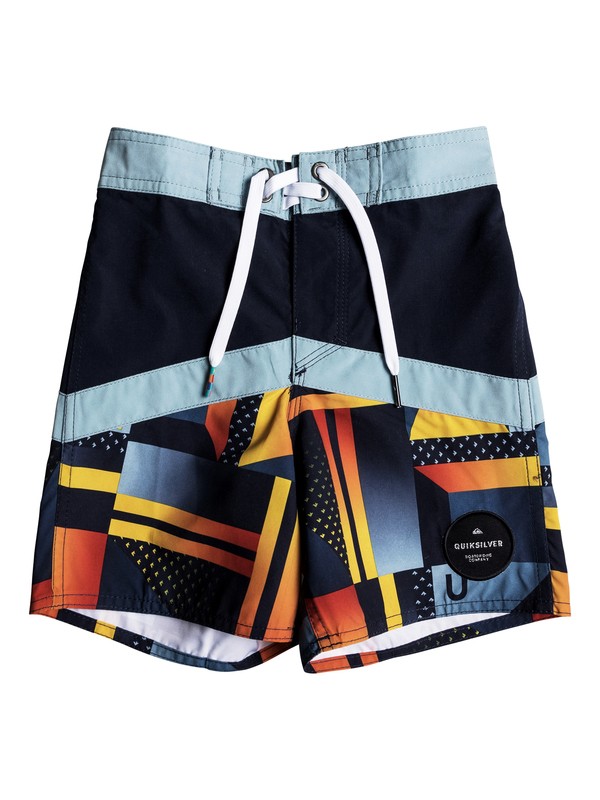 quiksilver, Check Crypt Vee 12" - Boardshort, NAVY BLAZER (byj6) 0 Check Crypt Vee 12" - Boardshort EQKBS03081 Quiksilver