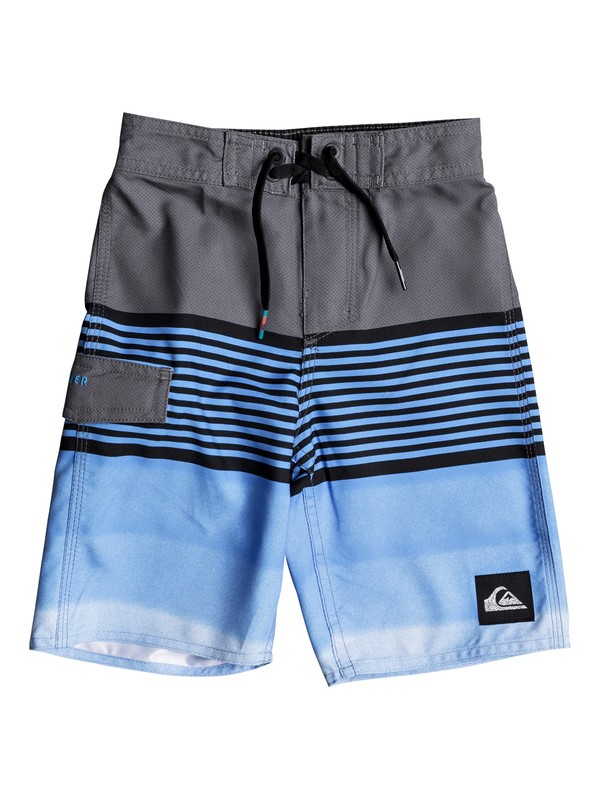 quiksilver, Boys 2 - 7 Division 14" Boardshorts, IRON GATE (kzm6) 0 Boys 2 - 7 Division 14" Boardshorts Black EQKBS03155 Quiksilver