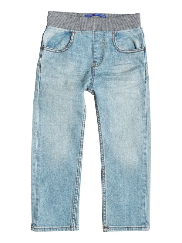 quiksilver, Thick Wood - Jean, BLUE SALTED (snaw) 0 Thick Wood - Jean Gris EQKDP03037 Quiksilver
