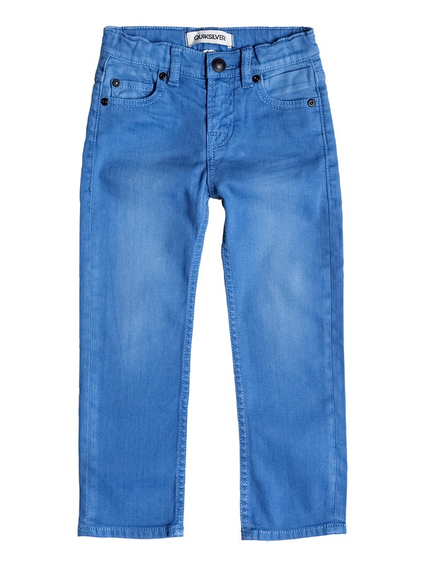 quiksilver, Distorsion Colors - Jean coupe slim, FEDERAL BLUE (bnc0) 0 Distorsion Colors - Jean coupe slim Bleu EQKDP03041 Quiksilver