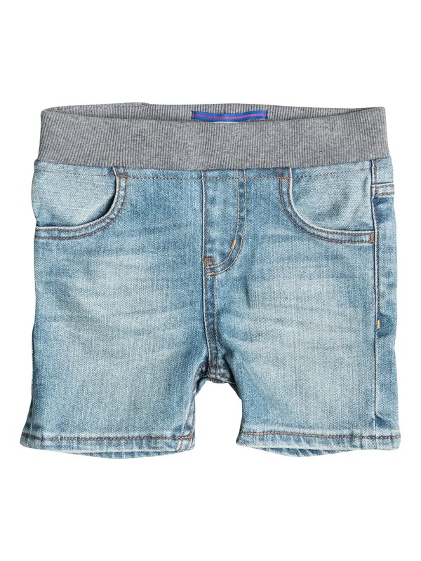 quiksilver, Thick Wood - Short denim, BLUE SALTED (snaw) 0 Thick Wood - Short denim Gris EQKDS03009 Quiksilver