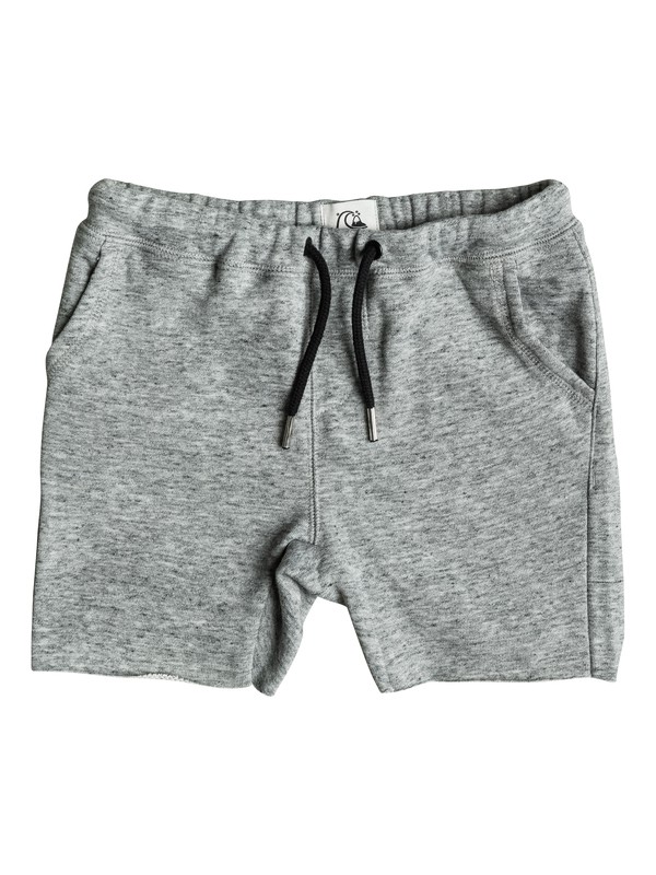 quiksilver, Fonic Fleece - Short, MEDIUM GREY HEATHER (kpvh) 0 Fonic Fleece - Short Noir EQKFB03016 Quiksilver