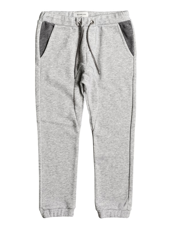 quiksilver, Джоггеры Fonic Fleece, LIGHT GREY HEATHER (sgrh) 0 Джоггеры Fonic Fleece Серый EQKFB03053 Quiksilver