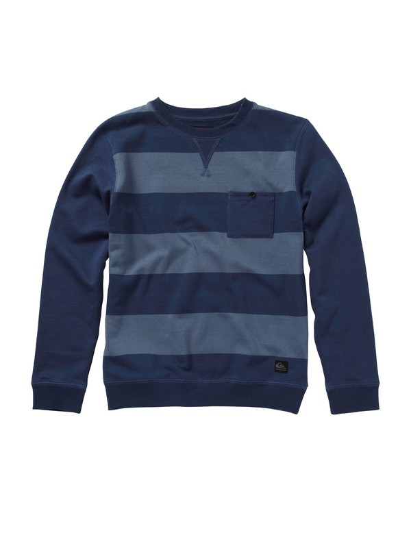 quiksilver, Boys 2-7 Custer Sweatshirt, WASHED NAVY (brq0) 0 Boys 2-7 Custer Sweatshirt EQKFT00008 Quiksilver