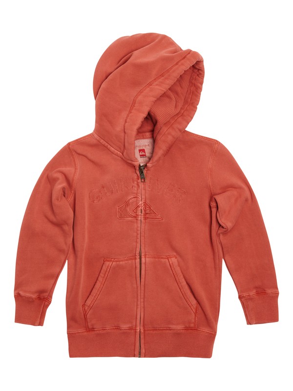 quiksilver, Kadam Zip Boy, BURNT BRICK (mpm0) 0 Kadam Zip Boy EQKFT03004 Quiksilver
