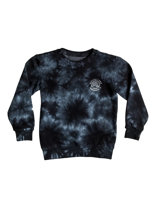 quiksilver, Earths Past - Sweat, BLACK (kvj0) 0 Earths Past - Sweat Noir EQKFT03139 Quiksilver