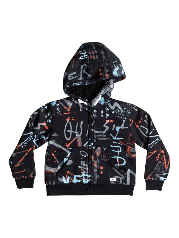 quiksilver, Meadow Brooks Sherpa - Sweat à capuche zippé, TARMAC (kta0) 0 Meadow Brooks Sherpa - Sweat à capuche zippé Noir EQKFT03142 Quiksilver
