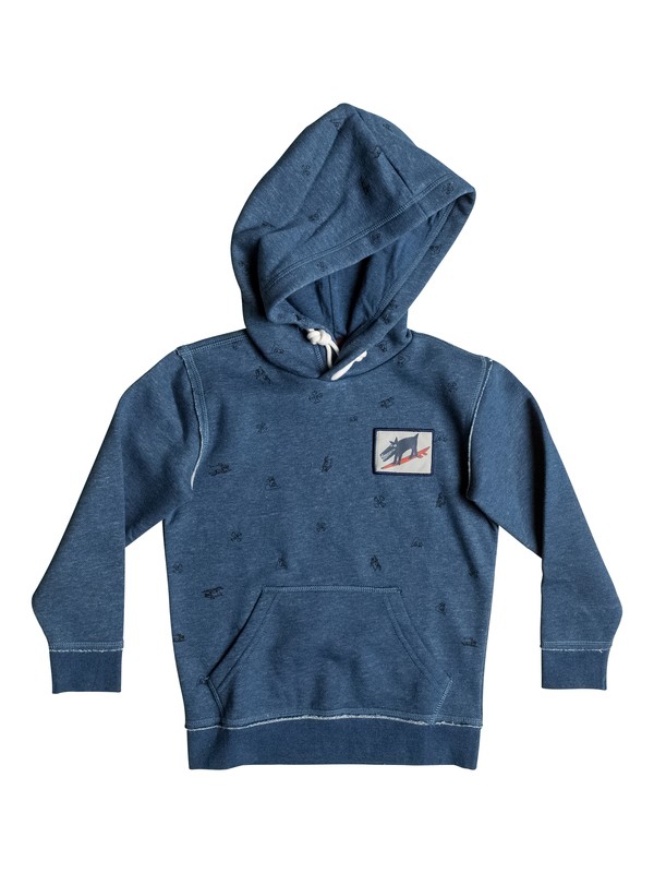 quiksilver, Ghetto Tribe - Sweat à capuche, DARK DENIM HEATHER (brqh) 0 Ghetto Tribe - Sweat à capuche EQKFT03144 Quiksilver