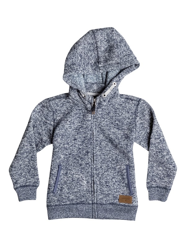 quiksilver, Keller - Sweat à capuche zippé, NIGHTSHADOW BLUE (bpt0) 0 Keller - Sweat à capuche zippé Bleu EQKFT03150 Quiksilver