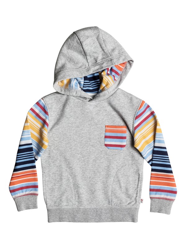 quiksilver, Swell - Sweat à capuche, LIGHT GREY HEATHER (lgh) 0 Swell - Sweat à capuche EQKFT03186 Quiksilver