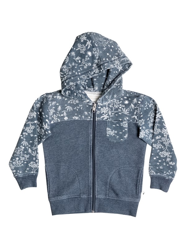 quiksilver, Cyclops - Sweat à capuche zippé, NAVY BLAZER HEATHER (byjh) 0 Cyclops - Sweat à capuche zippé Bleu EQKFT03198 Quiksilver