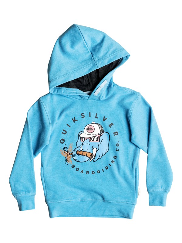 quiksilver, Bobo - Sweat à capuche, BONNIE BLUE (bjb0) 0 Bobo - Sweat à capuche Bleu EQKFT03199 Quiksilver