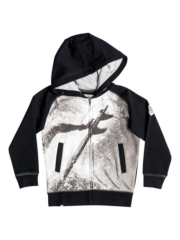 quiksilver, Yarn Bombing - Sweat à capuche zippé, BLACK (kvj0) 0 Yarn Bombing - Sweat à capuche zippé Noir EQKFT03200 Quiksilver