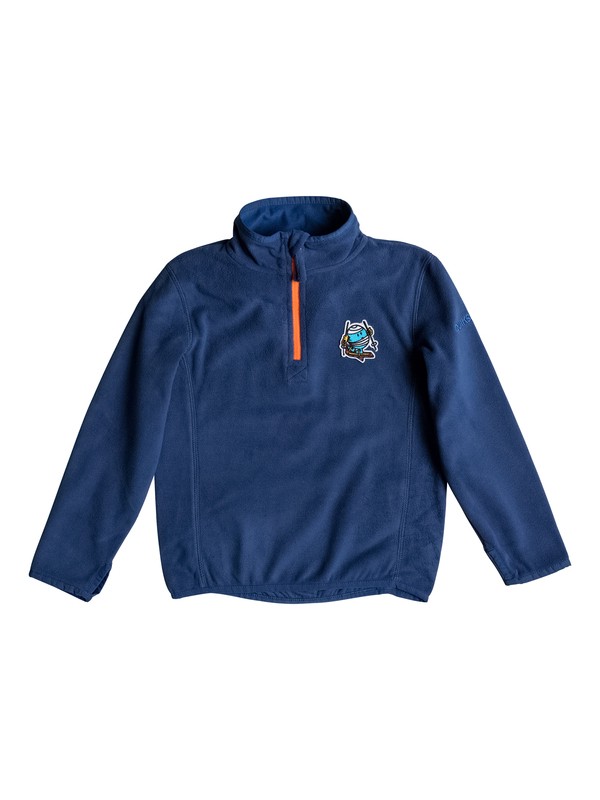 quiksilver, Mr Men Aker - Deuxième couche à demi-zip, ESTATE BLUE (bsw0) 0 Mr Men Aker - Deuxième couche à demi-zip EQKFT03211 Quiksilver