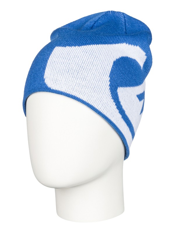 quiksilver, Boys 2-7 M&W Beanie, OLYMPIAN BLUE (bqz0) 0 Boys 2-7 M&W Beanie EQKHA03001 Quiksilver
