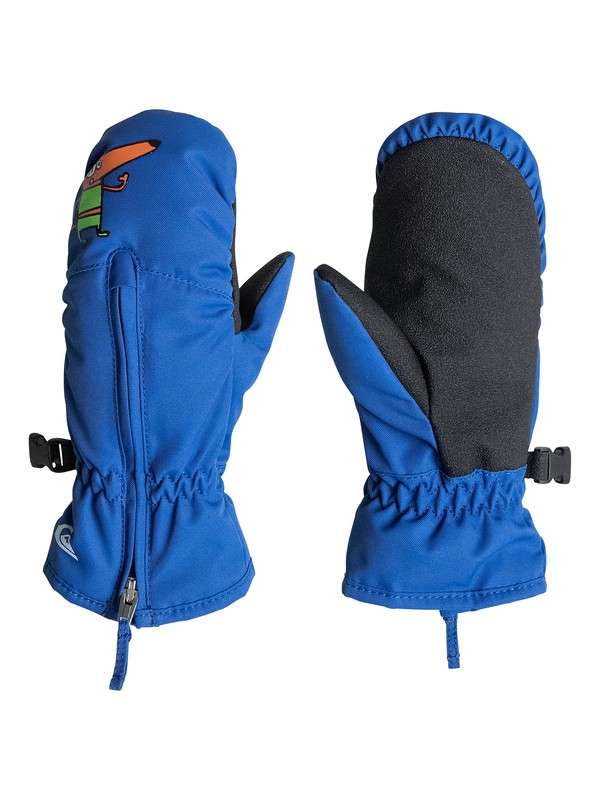 quiksilver, Boys 2-7 Indie Mittens, OLYMPIAN BLUE (bqz0) 0 Boys 2-7 Indie Mittens EQKHN03000 Quiksilver