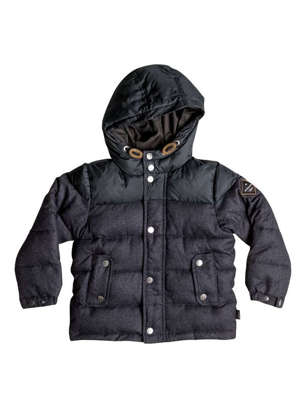 quiksilver, Woolmore - Doudoune, DARK HEATHER GREY (krph) 0 Woolmore - Doudoune EQKJK03042 Quiksilver