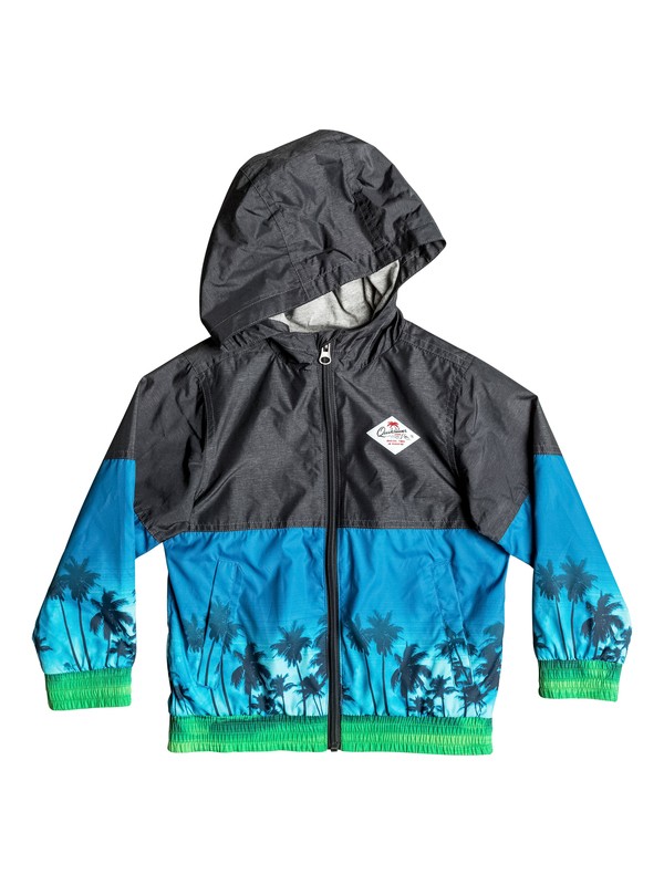 quiksilver, Waves - Veste à capuche, DARK GREY HEATHER (ktfh) 0 Waves - Veste à capuche Noir EQKJK03067 Quiksilver