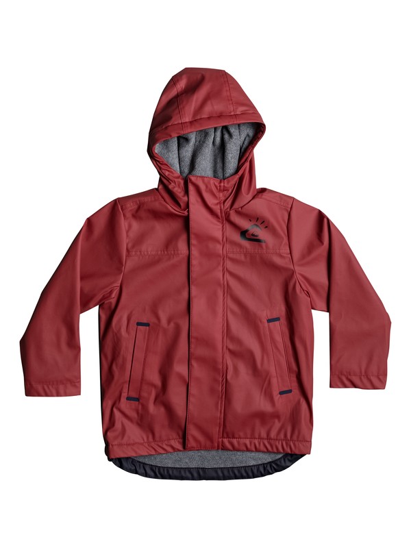 quiksilver, Malado - Imperméable long, CHILI PEPPER (rrd0) 0 Malado - Imperméable long Rouge EQKJK03077 Quiksilver