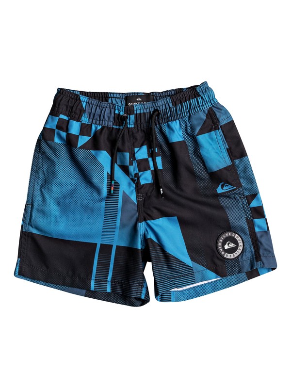 quiksilver, Checker 12" - Swim Shorts, ATOMIC BLUE (bmm6) 0 Checker 12" - Swim Shorts Blue EQKJV03042 Quiksilver