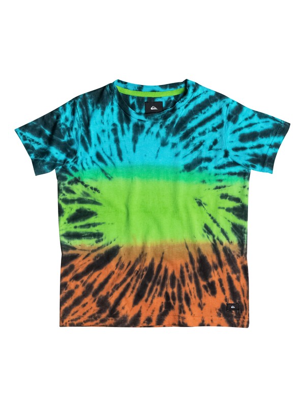 quiksilver, Psych - T-shirt, PSYCH GREEN GECKO (sgr6) 0 Psych - T-shirt Gris EQKKT03049 Quiksilver