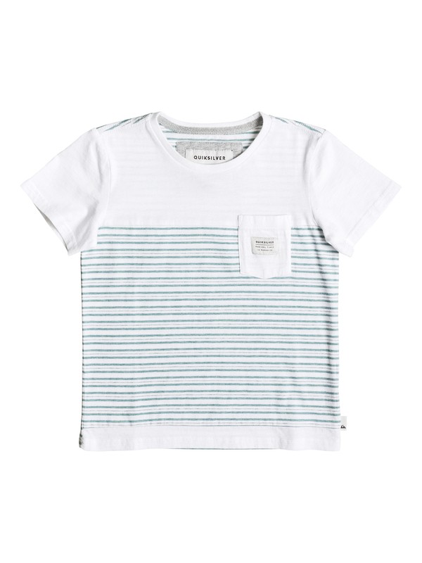 quiksilver, Full Tide - Tee-Shirt à poche, WHITE (wbb0) 0 Full Tide - Tee-Shirt à poche Blanc EQKKT03090 Quiksilver