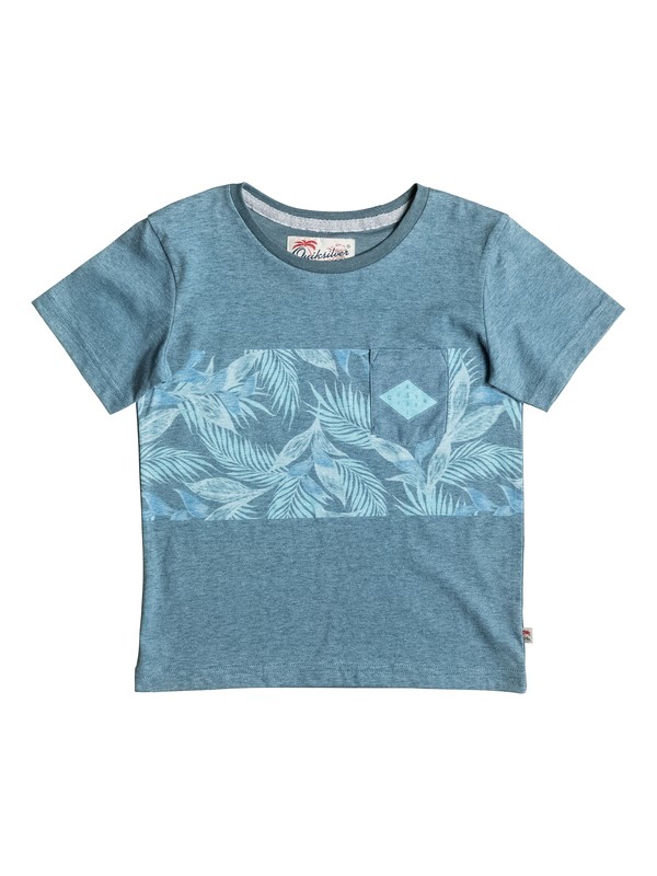 quiksilver, Faded Time - Tee-Shirt à poche, DARK DENIM (brq0) 0 Faded Time - Tee-Shirt à poche Bleu EQKKT03094 Quiksilver