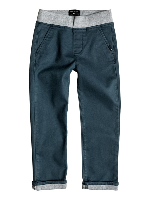 quiksilver, Krandy Contrast - Pantalon chino, NAVY BLAZER (byj0) 0 Krandy Contrast - Pantalon chino Bleu EQKNP03031 Quiksilver