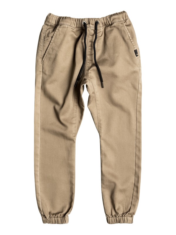 quiksilver, Fonic - Pantalon de jogging en sergé, ELMWOOD (tmp0) 0 Fonic - Pantalon de jogging en sergé EQKNP03037 Quiksilver