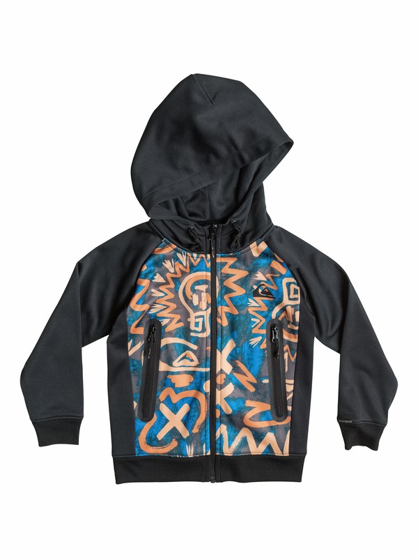 Active Allover EQKPF03008 0 Active Allover - Sweat à capuche zipé EQKPF03008 Quiksilver