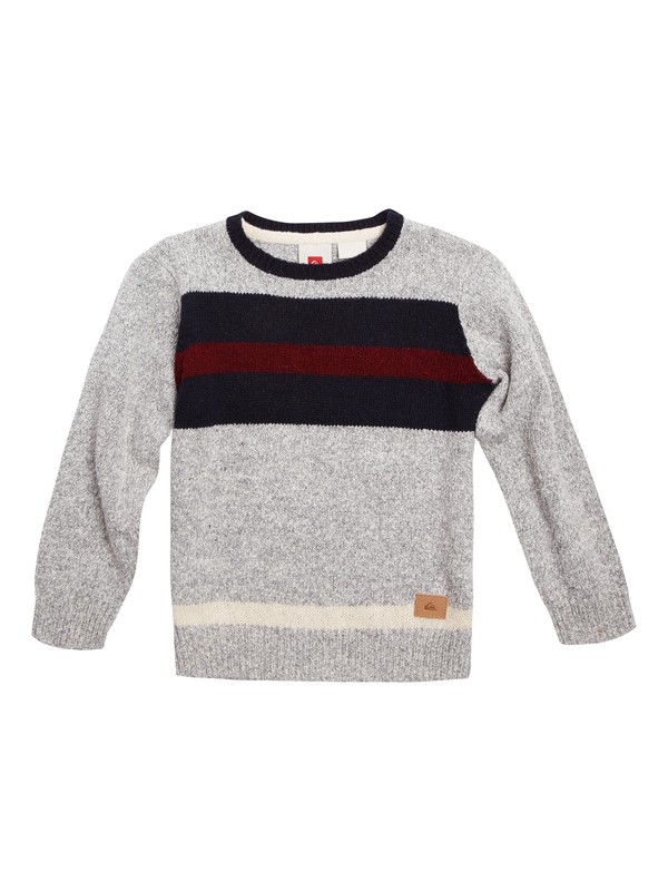 quiksilver, Adley Boy, LIGHT GREY HEATHER (sgrh) 0 Adley Boy EQKSW03005 Quiksilver